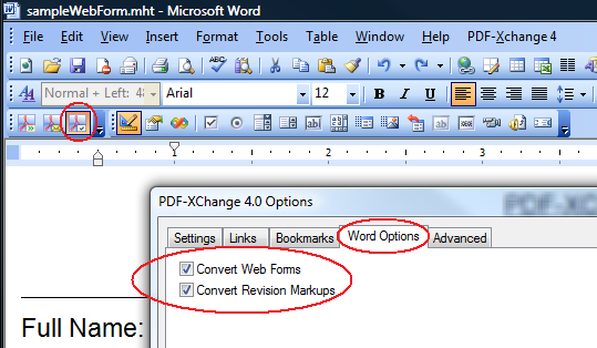 how to create a fillable pdf form from word