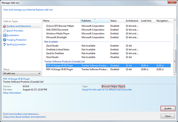 Tracker Software Products Knowledge Base Use The Pdf Xchange Plugins To Display Convert Pdfs In From Web Browsers