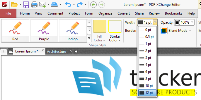 how to remove highlight in pdf xchange editor