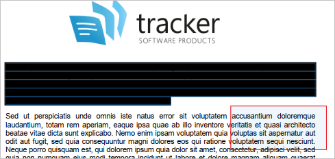 redacted tracker